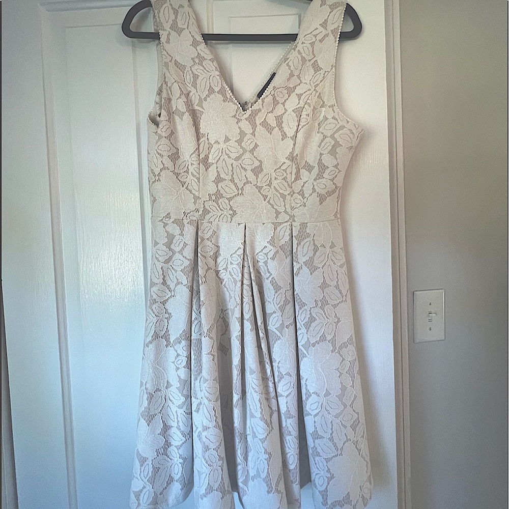 Fab’rik White Mini Dress Size L